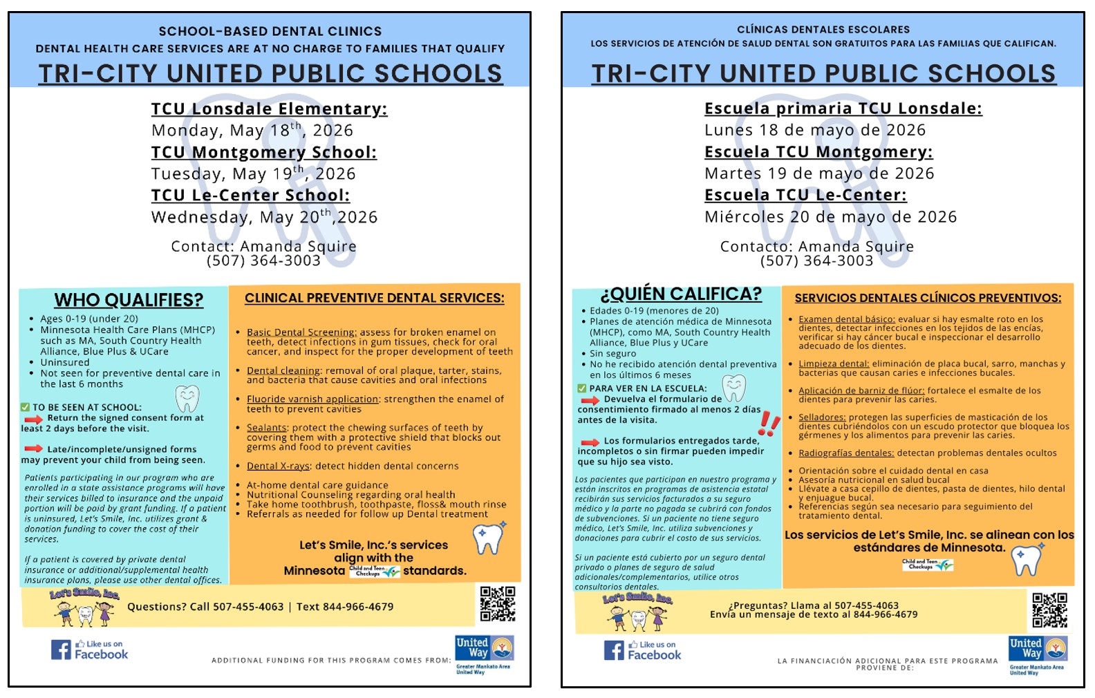 image of dental flyer